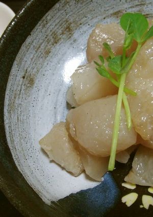 A picture of Low-Carb Chewy Stir-fried Konnyaku.