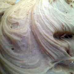 A picture of Fluffy Peanut Butter Cream Cheese Frosting.