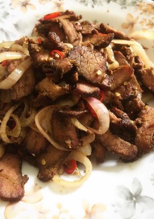 Gambar Daging Salai Zas-zas #pinkboxcereal