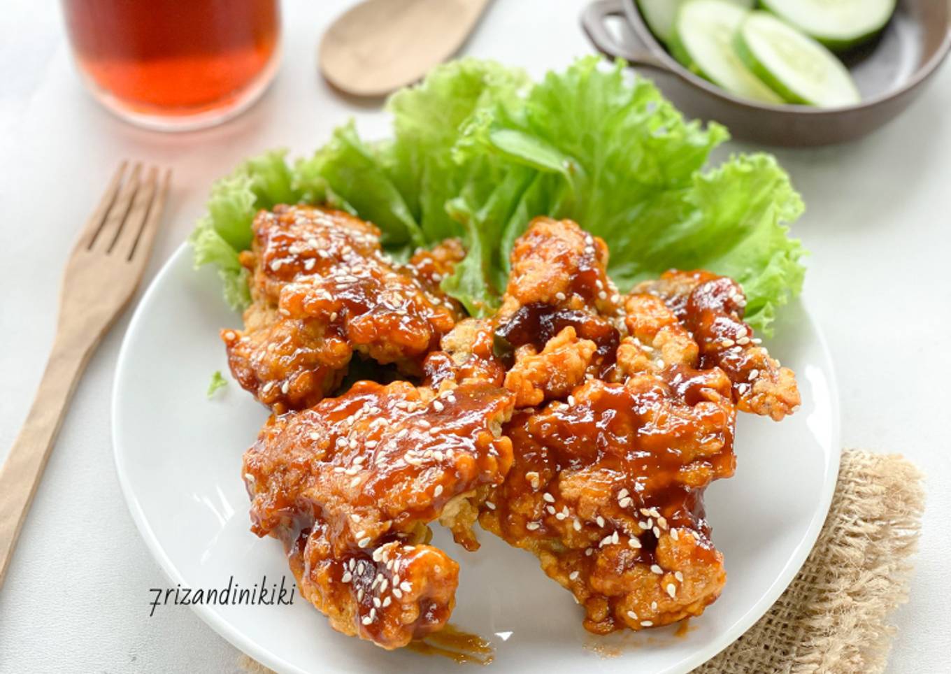 Fire chicken wings