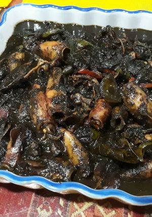 Foto resep Cumi hitam gurih