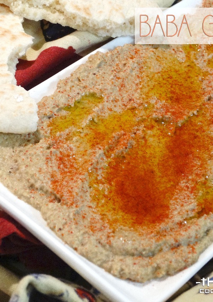 Una foto de Baba Ganoush o Paté de Berenjena