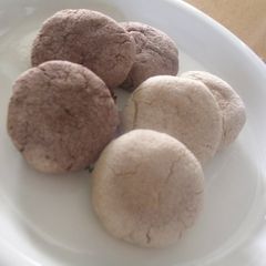 A picture of Sticky Bite-sized Okara Snacks.