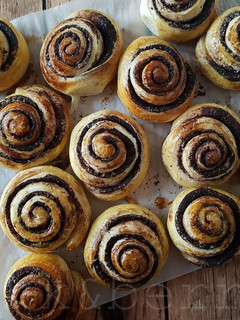 Kakaós csiga recept fotója