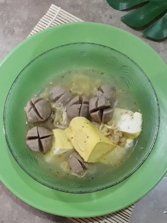 Langkah Gampang Membuat Resep Mie Baso Tahu kuah instan yang Bikin Ngiler Anti Ribet, Mantap