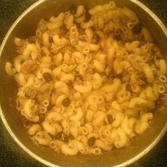 A picture of Tuna and pasta.