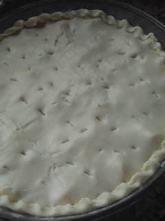 Una foto de Tarta de queso y cebollas caramelizadas