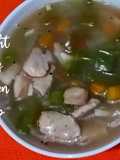 ওয়েট লস হাই প্রোটিন চিকেন স্যুপ (weight loss high protein chicken soup recipe in Bengali)