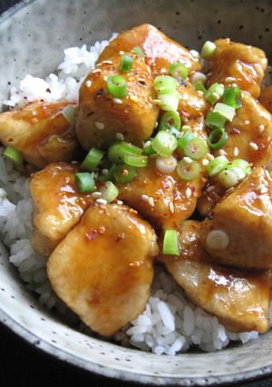 A picture of Sweet & Sour Chicken Rice Bowl.