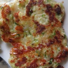 A picture of Zucchini fritters.
