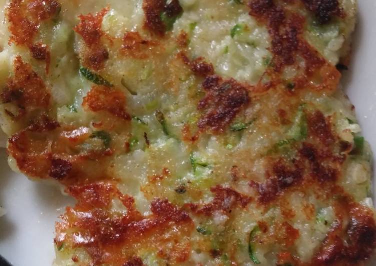 Steps to Prepare Ultimate Zucchini fritters