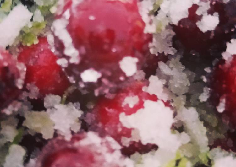 Easiest Way to Make Favorite Lime-Sugared Cranberries