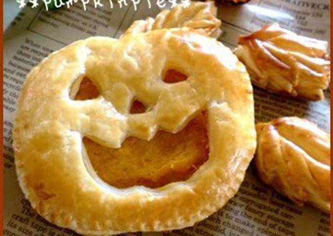 Kabocha Pies for Halloween