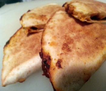 Update, Make Recipe Chorizo  Goat Cheese Quesadillas Home Style