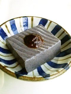 A picture of Easy but Genuine Sesame Tofu with Miso Sauce.