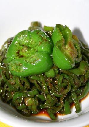 A picture of Butter Stir-fried Bell Peppers.