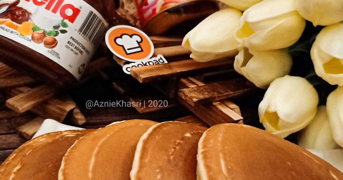 Resipi Pancake Gebu oleh Aznie Khasri Cookpad