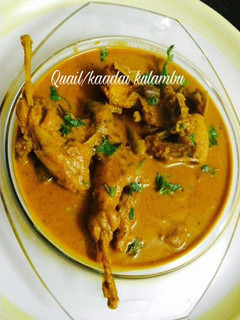 காடை குழம்பு (Kaadai Kulambu Recipe in Tamil) செய்முறை முக்கிய புகைப்படம்