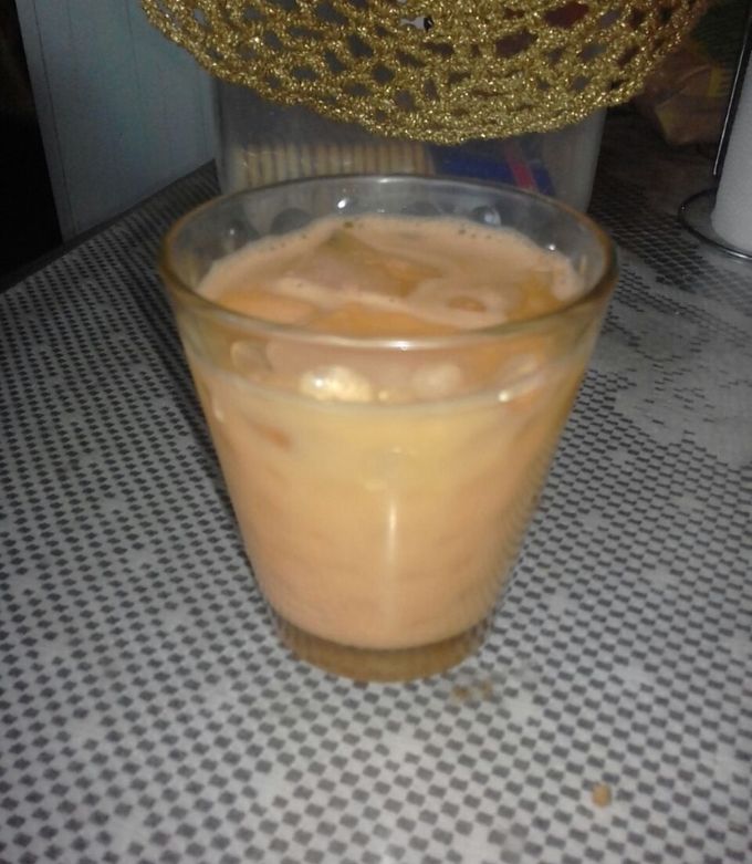Una foto de Licuado de zanahoria con Leche