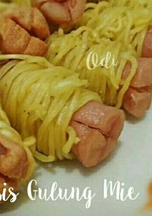 Foto resep Sosis Gulung Mie