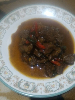 Foto resep Tumis kambing manis pedas