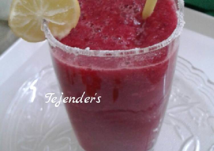 Recipe of Any-night-of-the-week REFRESHING MOCKTAIL Quick easy filler,for weight loss&amp;b&#39;fulskin