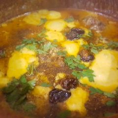 A picture of Kadhi pakora (i 💕it).
