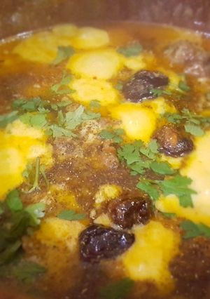 A picture of Kadhi pakora (i 💕it).