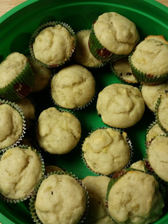A picture of Banana Mini Muffins.