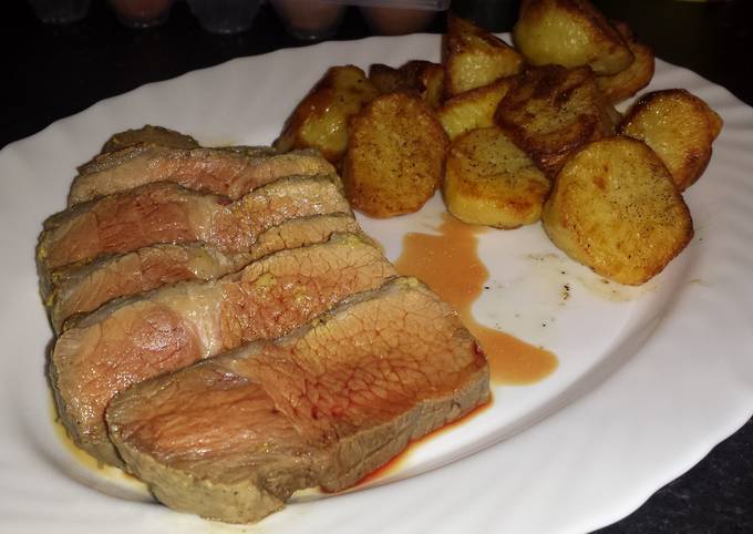 Mustard Roast Beef Recipe by Andrea - Cookpad