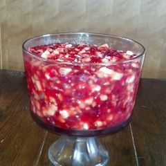 Colonial Cranberry Salad A picture of Colonial Cranberry Salad.
