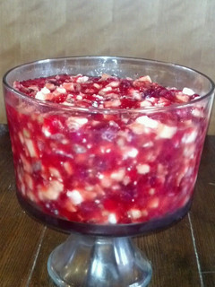 A picture of Colonial Cranberry Salad.