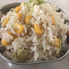 A picture of Cheese Corn Rice.