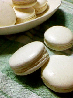A picture of Sugar Lemon Macarons With No Poser.