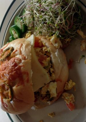 A picture of Jalapeno Breakfast Sandwich.