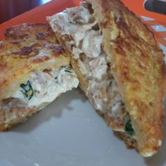 Chicken & Mayo French Toast A picture of Chicken & Mayo French Toast.