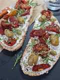 Bruschettas Mediterráneas