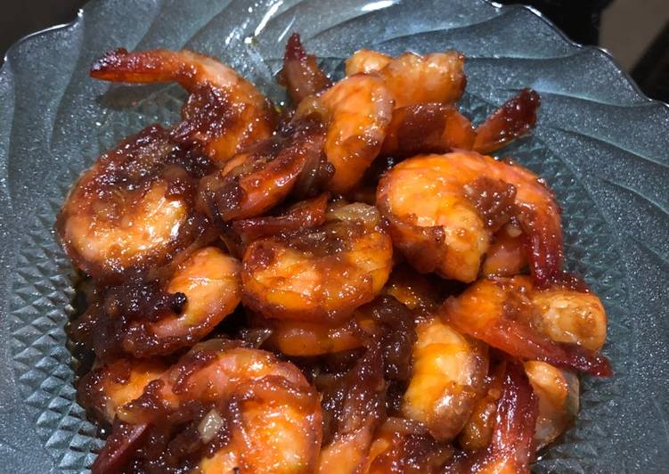 Cara Gampang Menyiapkan Udang Saos Asam Manis Pedas, Lezat Sekali