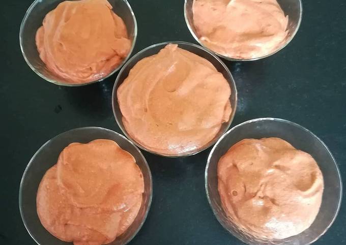 Mousse au chocolat gourmande