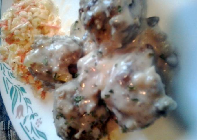 Mushroom Meatballs