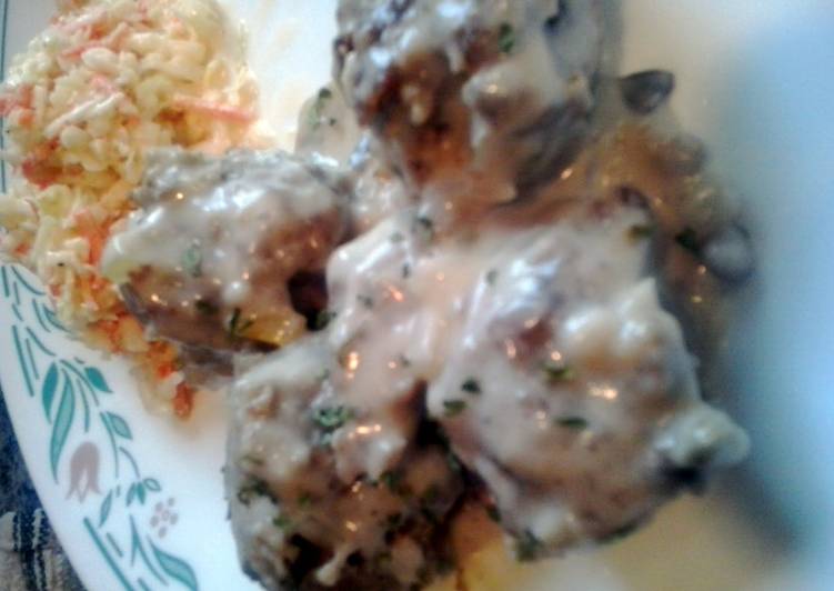 Mushroom Meatballs