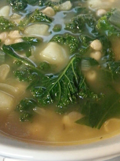A picture of Spicy Veggie Soup.