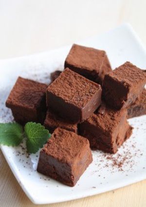 A picture of Chocolate Truffles for Valentine's Day.