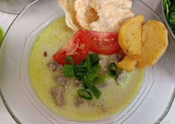 Soto Betawi Kuah Susu Santen