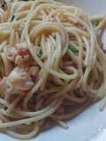 Spagetti Aglio e Olio with Lobster