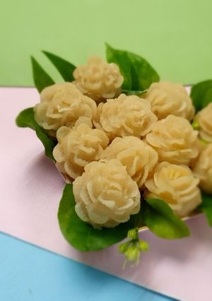 รูปของ ดอกมะลิไส้ถั่วกวน
