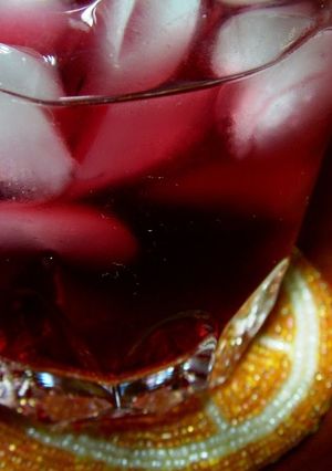 A picture of Authentic Sangria with Red Wine.
