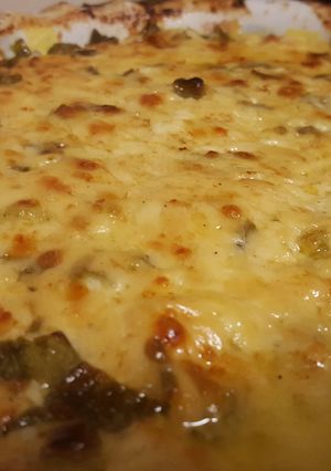 A picture of My Mumma's Cheesy Potato Bake.