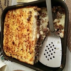 A picture of Mashed Potatoe -Ground Beef.
