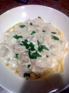 A picture of Spicy Chicken Linguine.